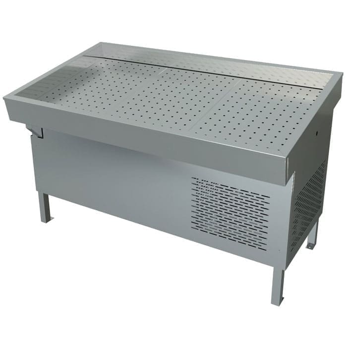 Холодильная витрина для рыбы на льду MXM ПХС 1500 в аренду, температурный режим 0 -2 градуса