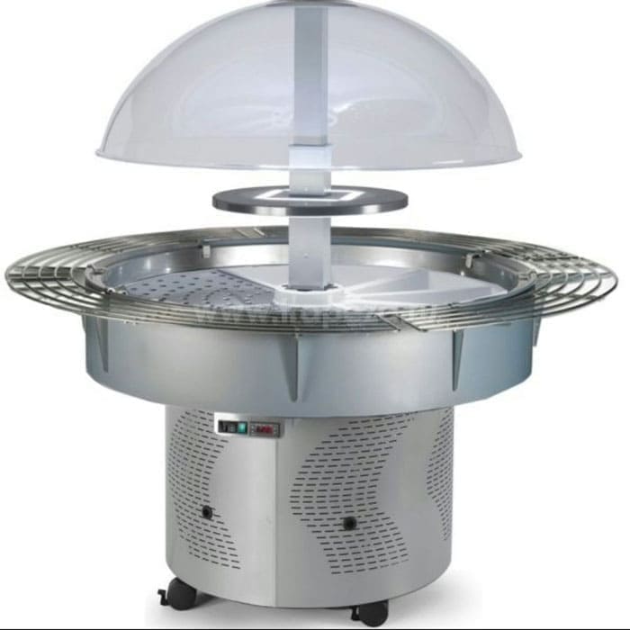 Холодильная витрина купольная Scaiola VIP в аренду, температурный режим +3 +10 градусов