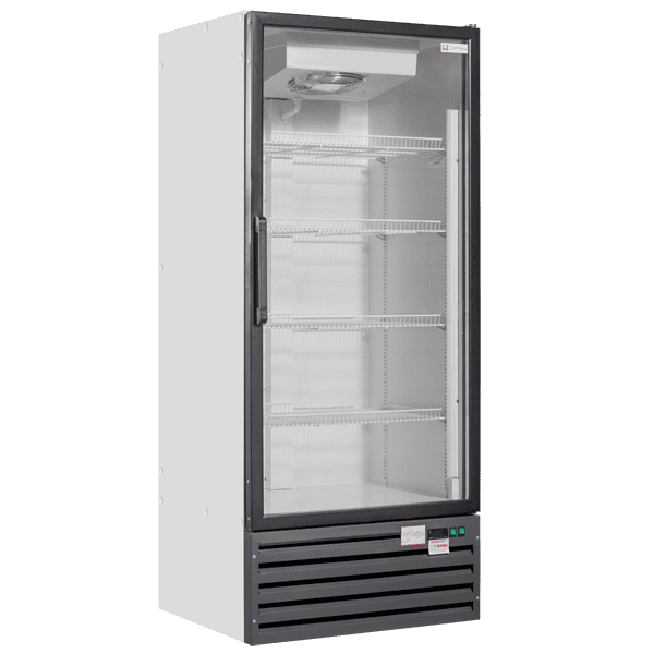 Холодильный шкаф 700 л Optiline, универсальный режим от +2 -18 градусов, витринного типа, распашная дверь в аренду