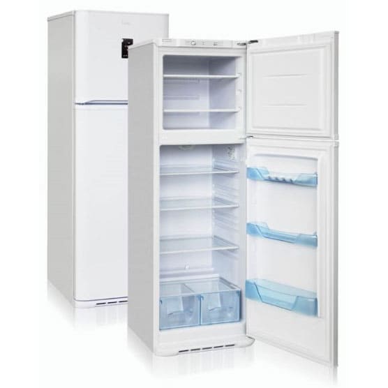 Холодильный шкаф Бирюса 139 D, бытовой двухкамерный, морозильное и холодильное отделение в аренду