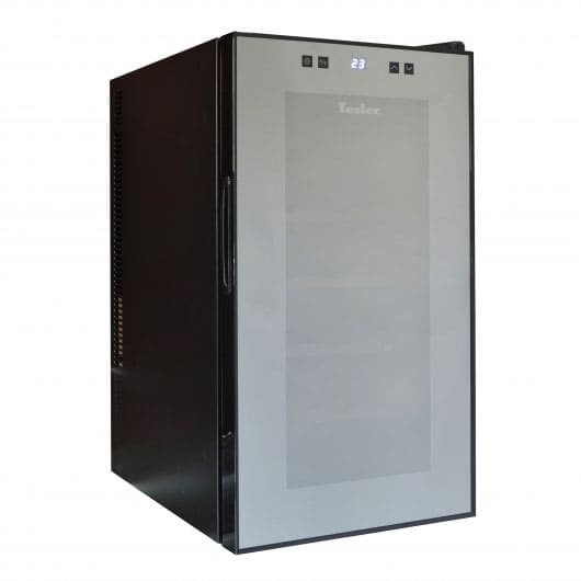 Винный холодильник Tesler на 18 бутылок в аренду, температурный режим от +12 +18 градусов, для красных вин, компактный