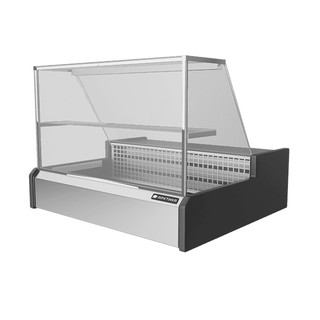 Кубическая настольная холодильная витрина 100 У CUBE Арктика в аренду, универсальный температурный режим от -6 +6 градусов, ширина 1000 мм