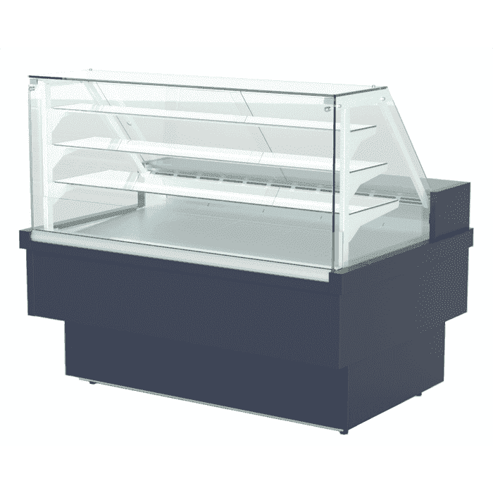 Кубическая кондитерская витрина Премьер Cube Bakery в аренду, температурный режим +2 +6 градусов, вентилируемая