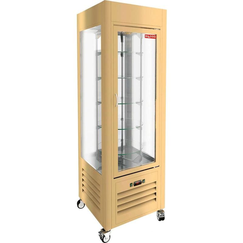 Кондитерский шкаф Hicold R в аренду, температурный режим +2 +10 градусов, крутящиеся полки