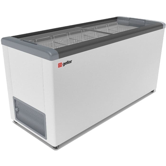 Морозильный ларь Frostor Gellar FG 600 в аренду, температурный режим -18 градусов, прямое стекло