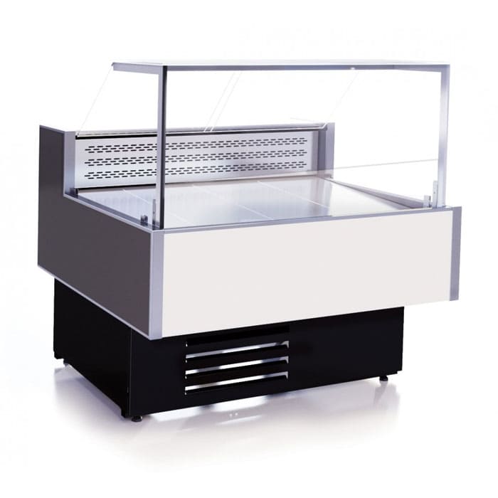 Кубическая витрина холодильная МХМ Илеть 1.5 м кубическая в аренду, температурный режим +5 -5 градусов, динамическое охлаждение